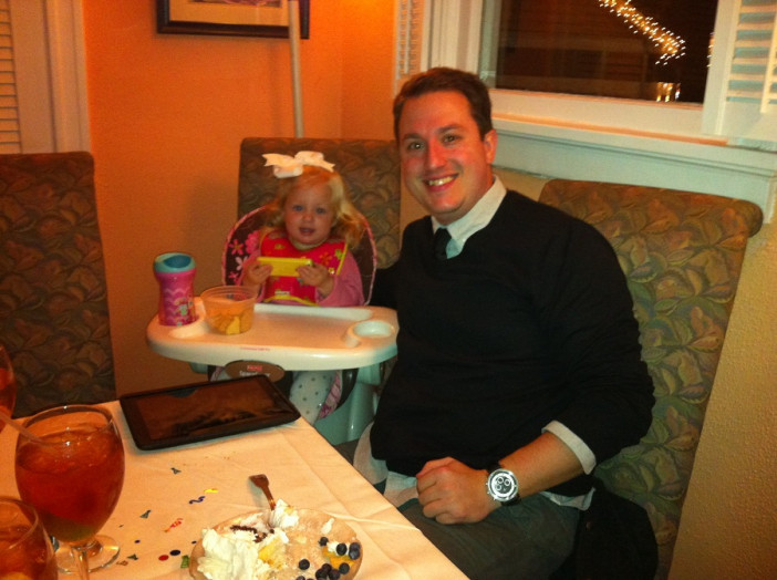 Ryan Milby and daughter Addison